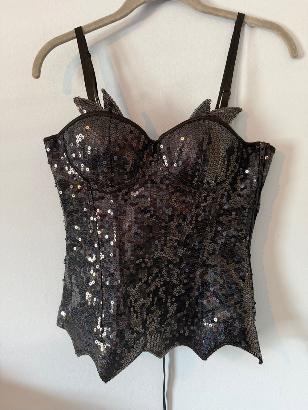 DC Comics Batgirl Sequin Bustier Top - by Rubie’s Costumes